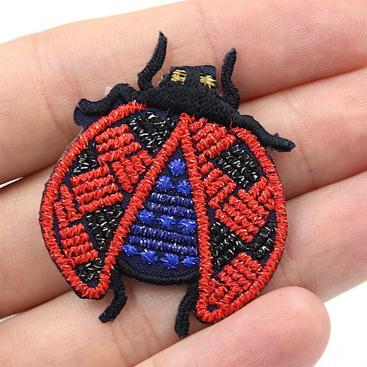 Insect Motif Iron-On Ladybird 8151