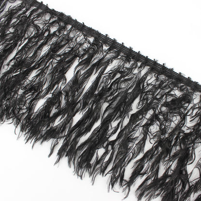 Faux Feather Fringe 20cm x1m - 9825