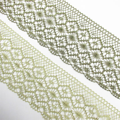 Wide Metallic Lace 10cm x 1m - 9358