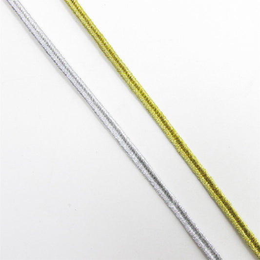 Metallic Russia Braid - 3mm - by the metre - 4491