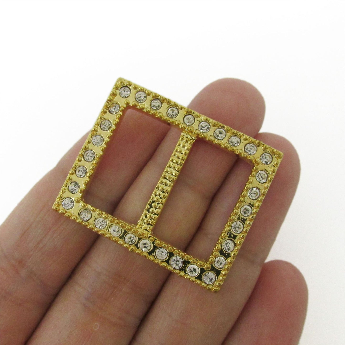 Diamante Buckle - 32mm - 7138