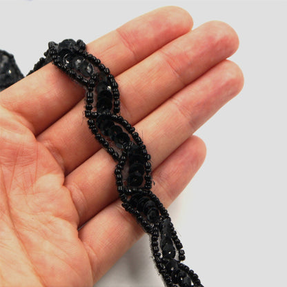 Zig-Zag Sequin Braid Small 12mm 7756