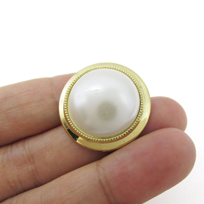 Gold Edge Button - 4385