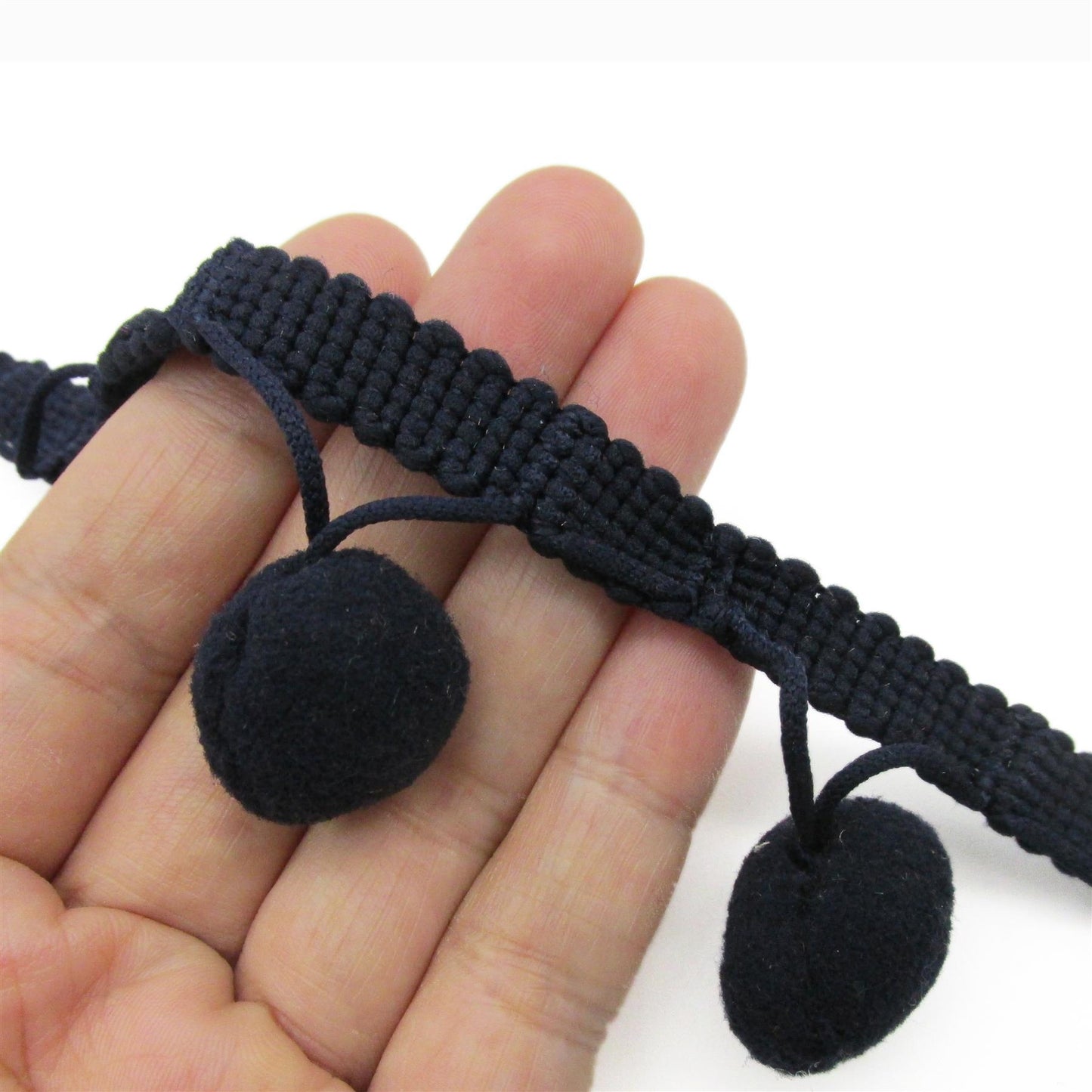 Pom-Pom Fringe - 40mm - by the metre - 9967