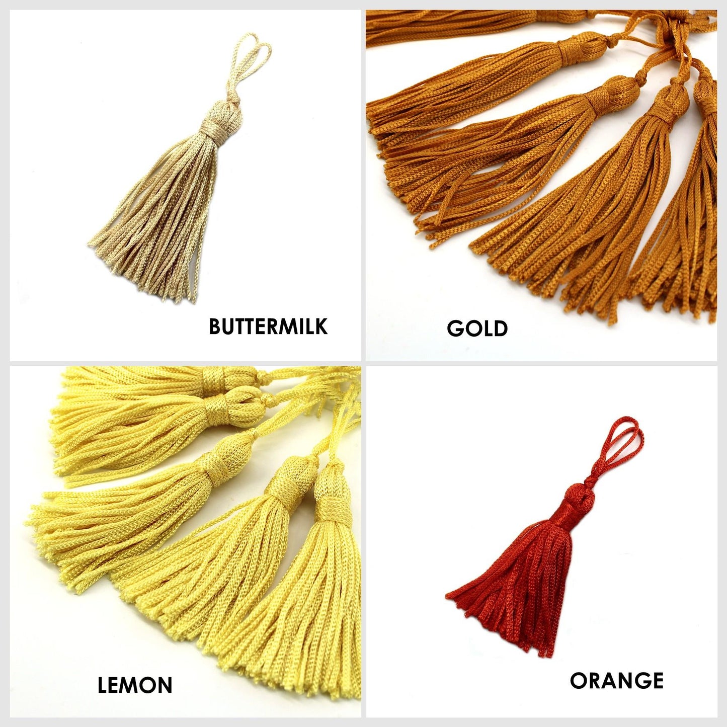Rayon Tassels x 5pcs - 9936