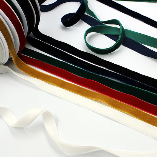 X-6002-16mm     Velvet Ribbon