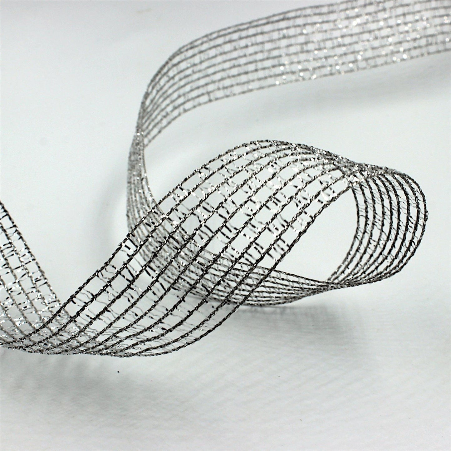 Metallic Wired Lurex Net Braid x 1m - 9510