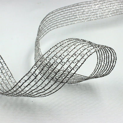 Metallic Wired Lurex Net Braid x 1m - 9510