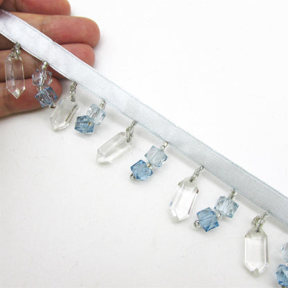 Beaded Fringe - 25mm - by the metre - 9248