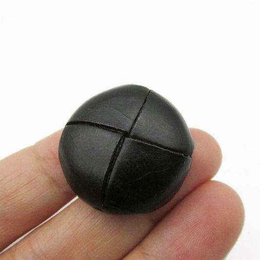 Leather Covered Button - 4418