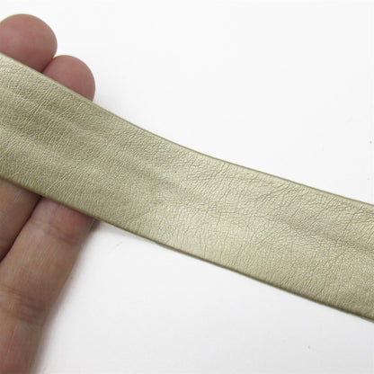 Folded Leatherette Bias Binding Tape - 9949