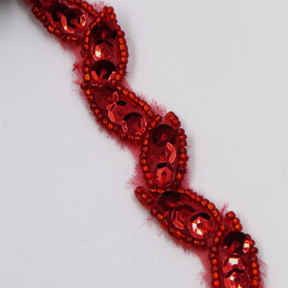 Zig-Zag Sequin Braid Small 12mm 7756