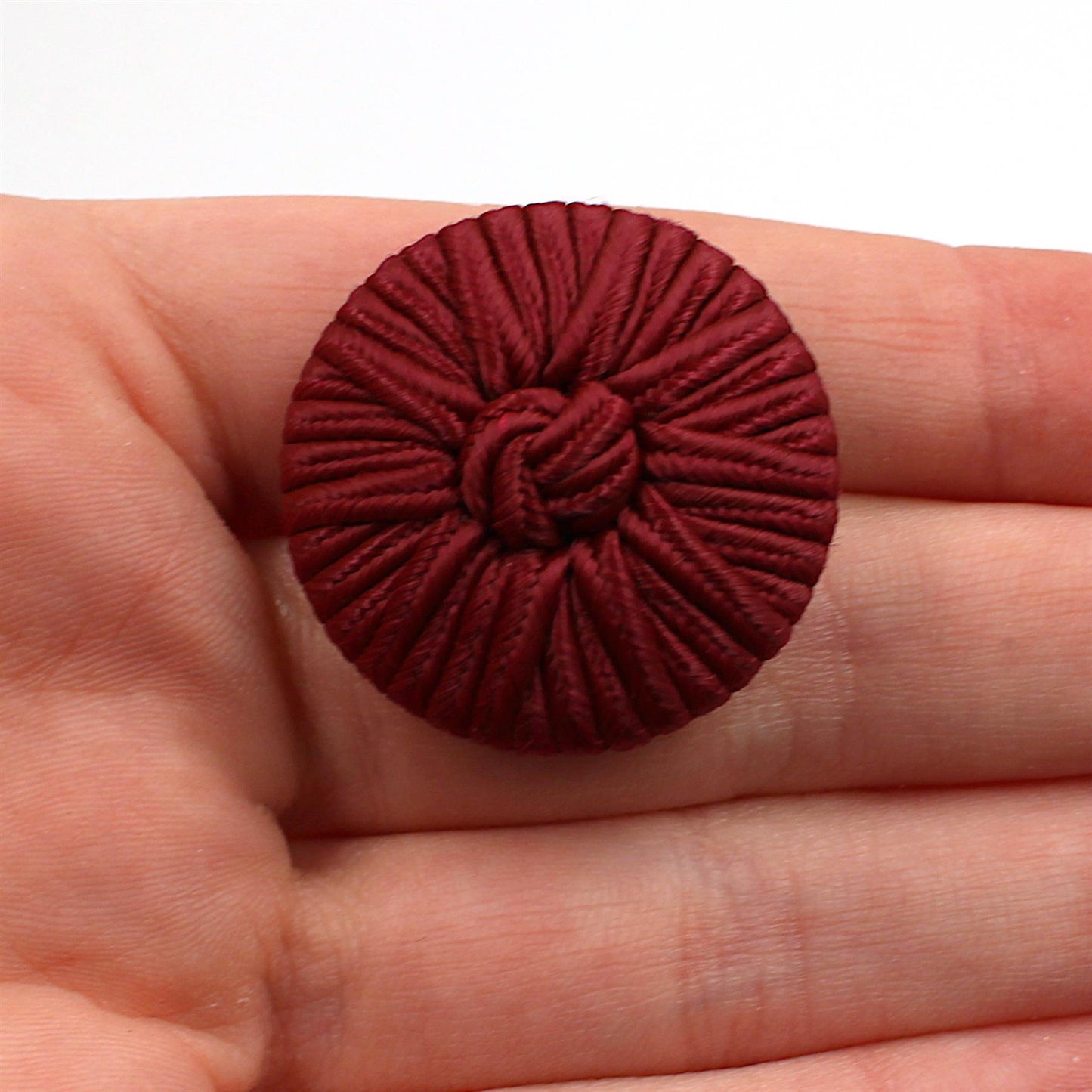 Passementerie Button with Centre Knot - 4357