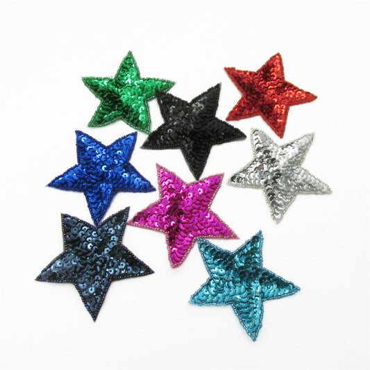 Large Sequin Star Motif 7882