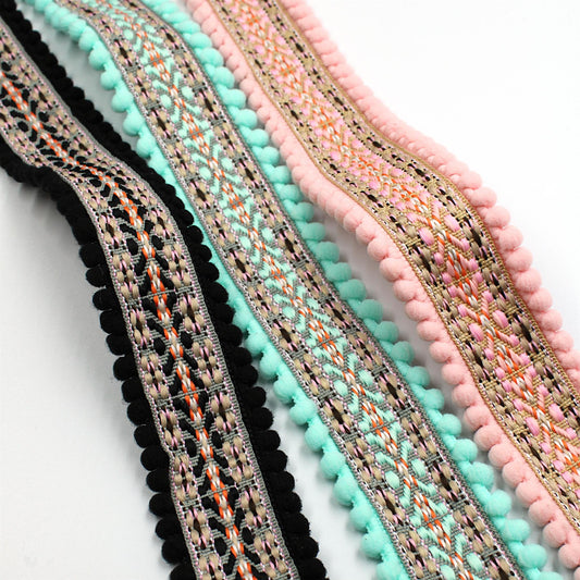 Bobble Edged Braid 40mm x 1m - 6855
