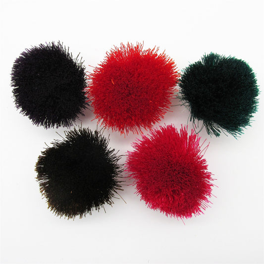 Small Silky Fringe Pom-Pom - 60mm - 6546