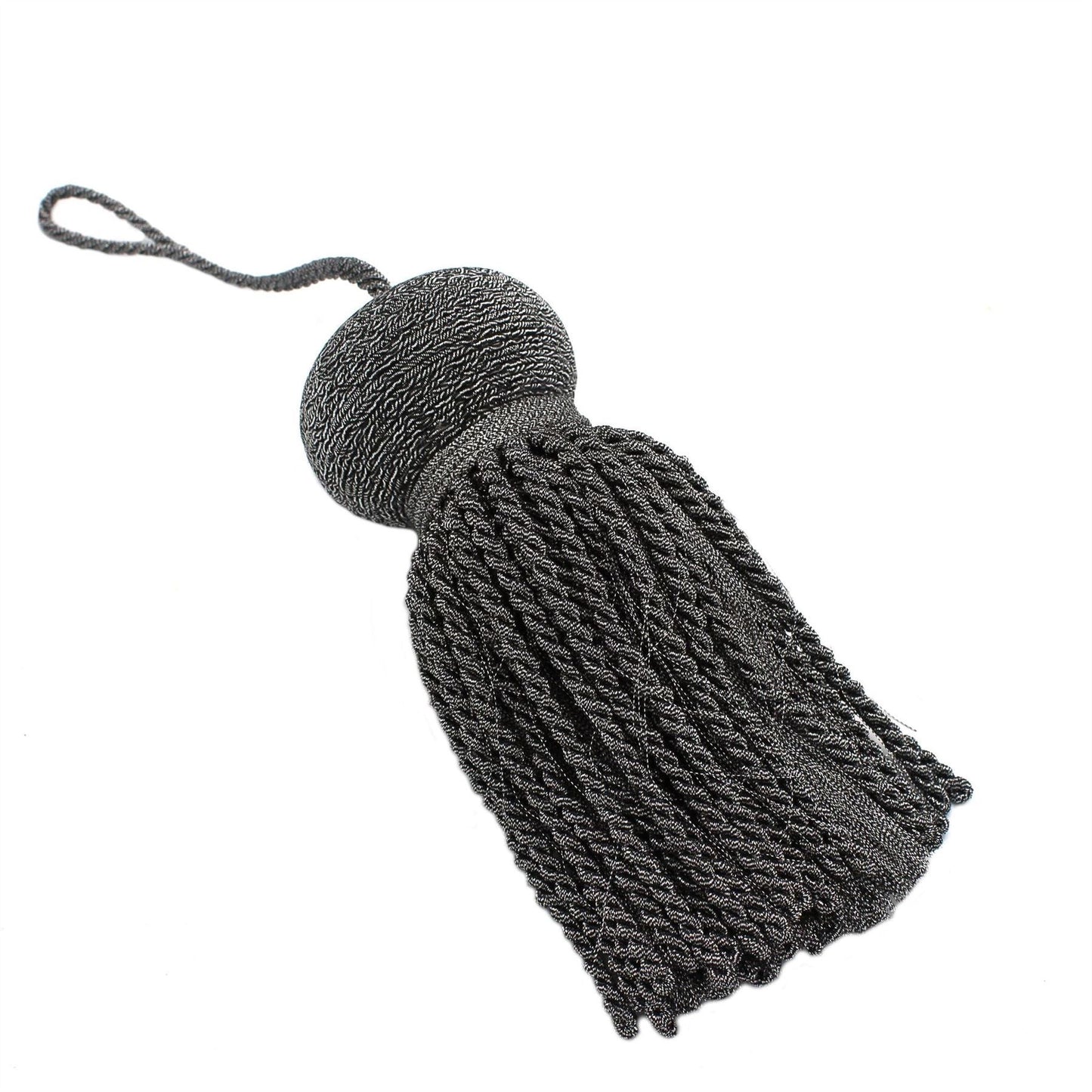 Single Ball Metallic Bullion Tassel - 14cm - 9664