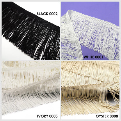 Chainette Cut Fringe Acetate x 1m - 9540-10cm