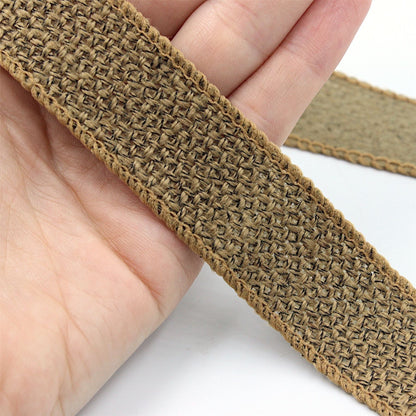 Soft Woven Polyester Tape Tan x1m - 5370
