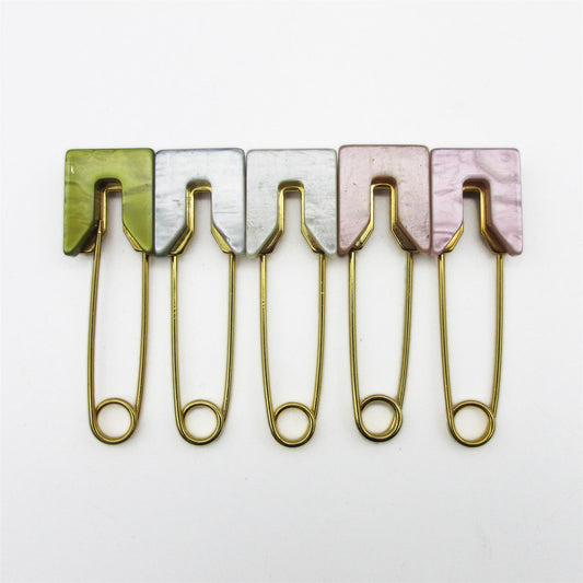 Safety Pin with Pearl End Cap 57mm - 5318