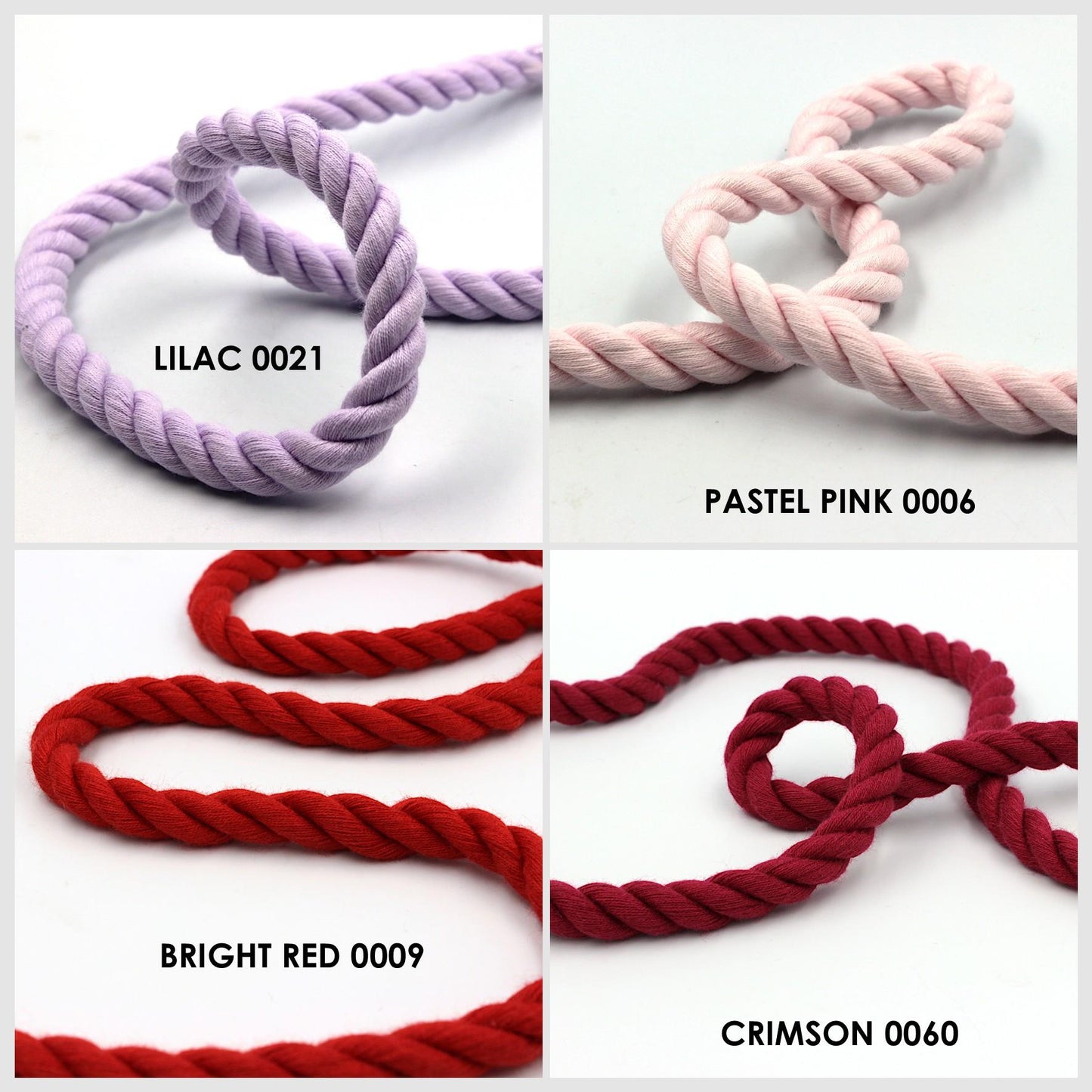 Chunky Matte Twisted Cord x1m - 9869