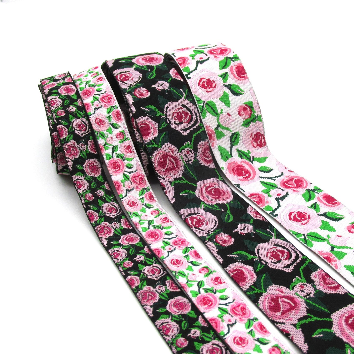 Pink Roses Braid 7603