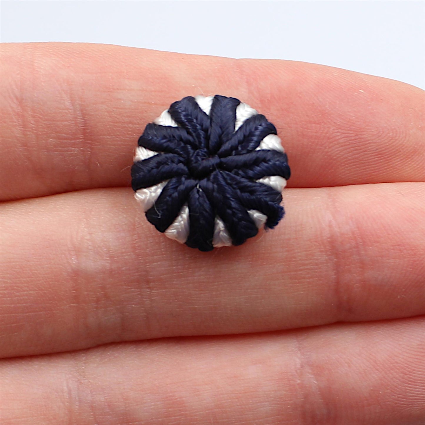 Passementerie Button with Centre Knot - 4357
