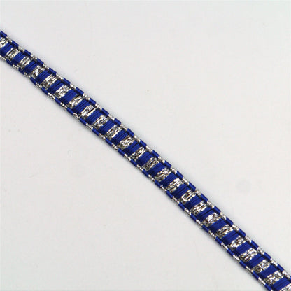 Striped Or Plain President Braid 7mm x1m - 6333