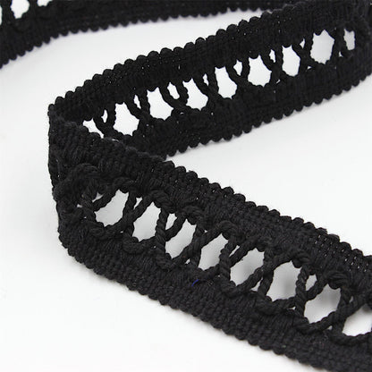 Criss Cross Openwork Cotton Braid 30mm 6149