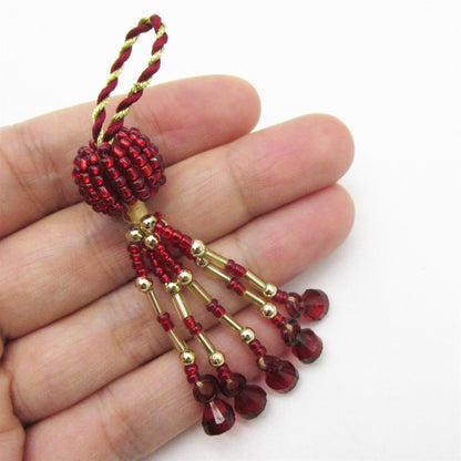 Beaded Tassel 5cm 9563