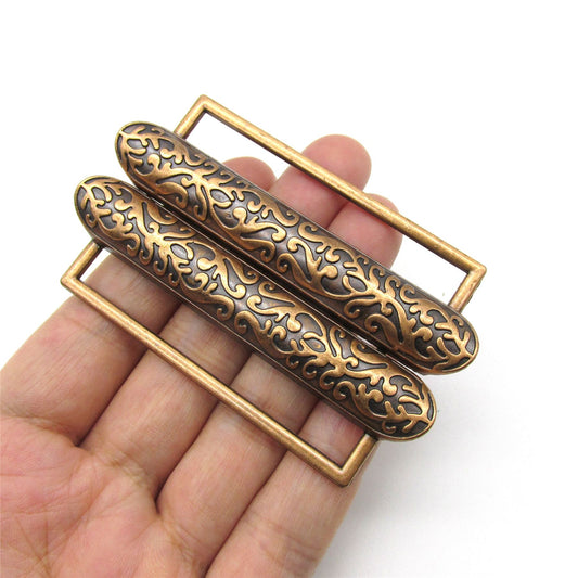 Baroque Metal Two Part Buckle - 6108