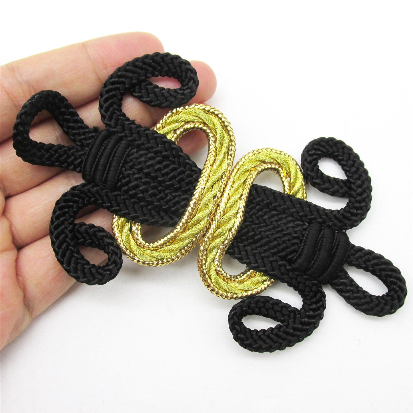 Cord Frog with Metallic Detail 13.5cm - 6367