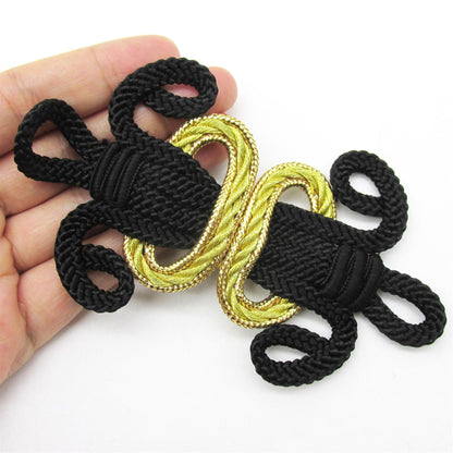 Cord Frog with Metallic Detail 13.5cm - 6367