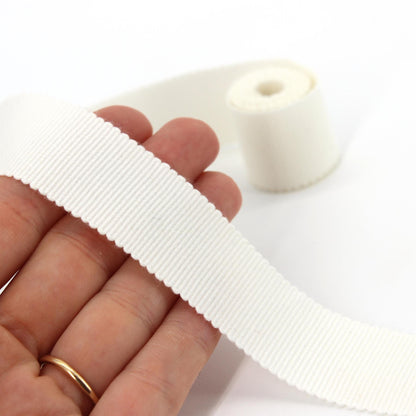 Cotton Petersham Ribbon - by the metre - 5436