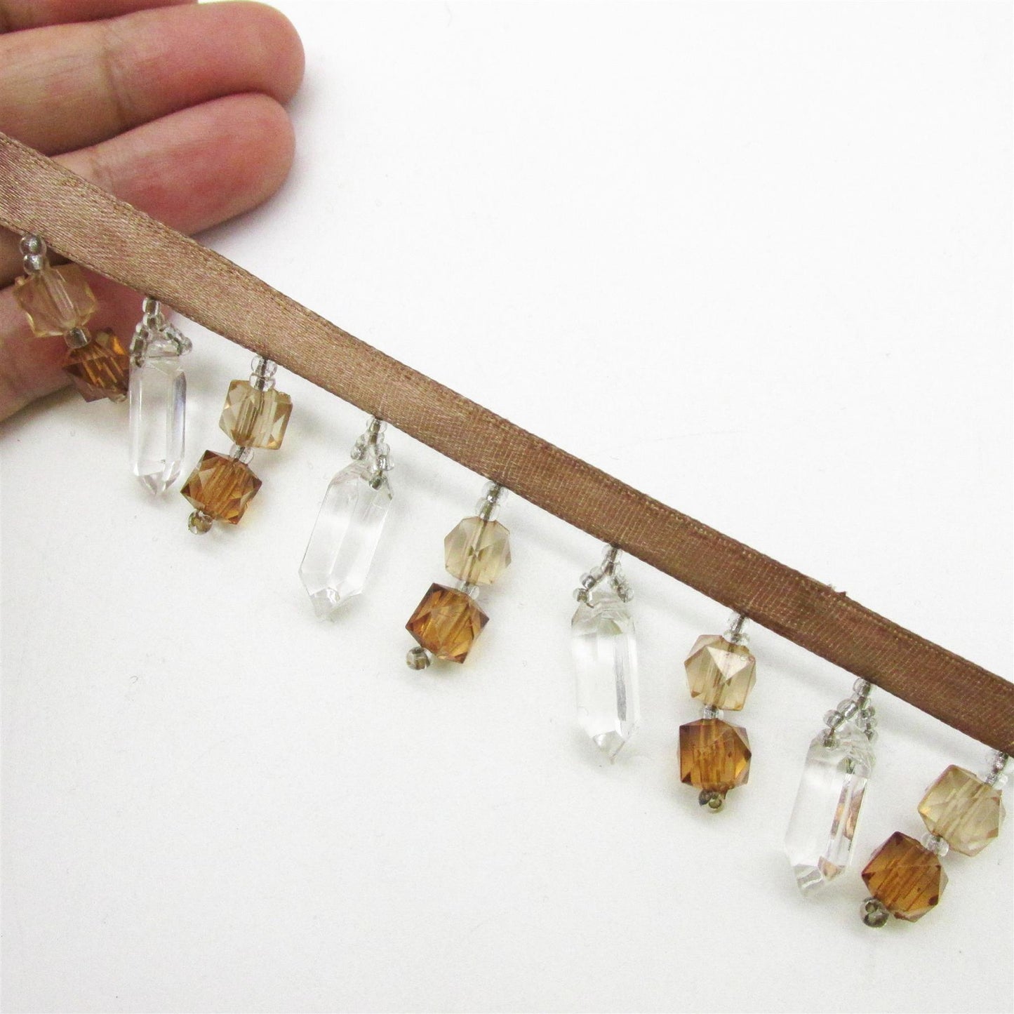 Beaded Fringe - 25mm - by the metre - 9248