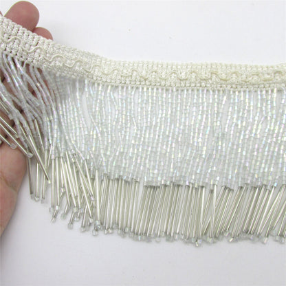 Glass Beaded Fringe 9cm 9777