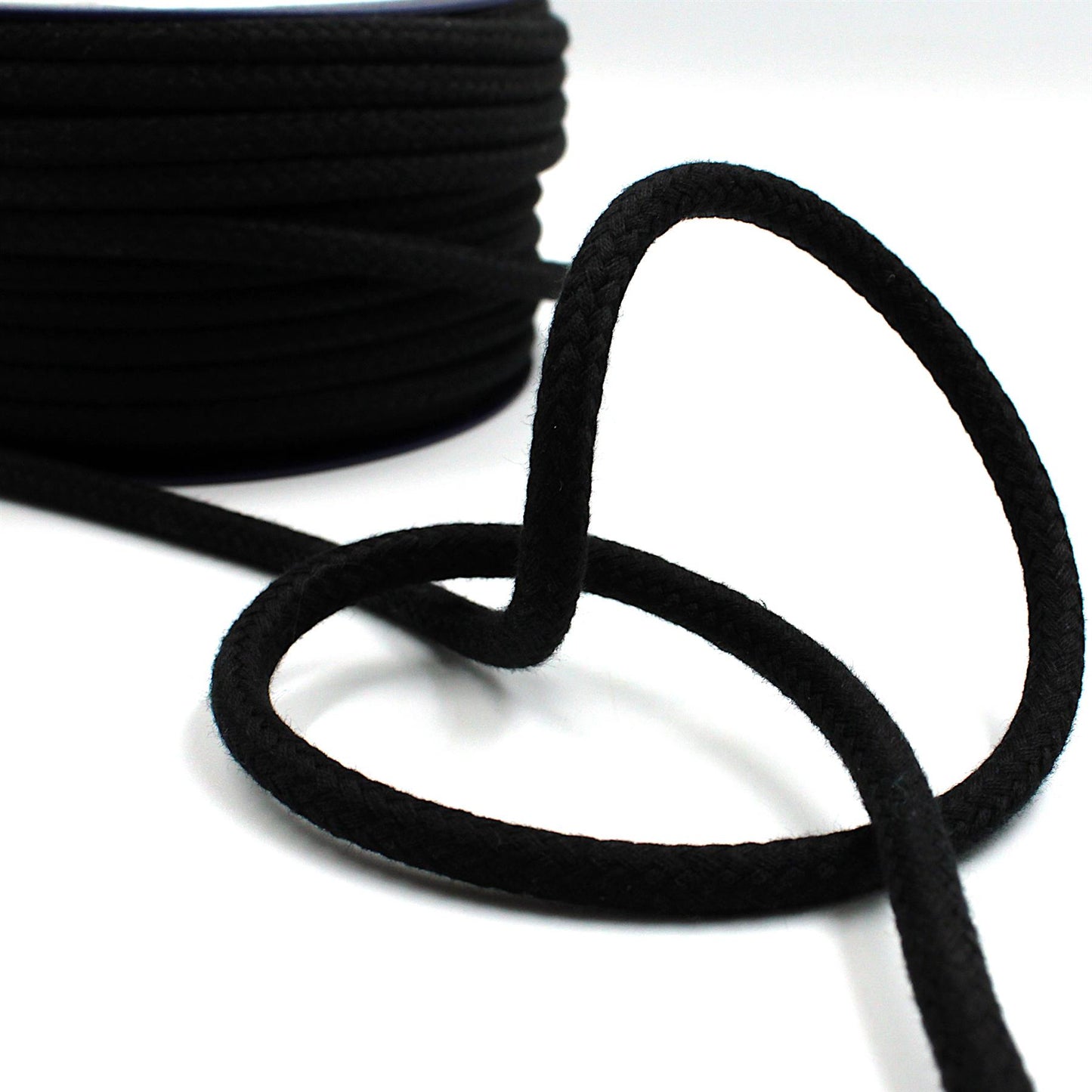 Cotton Braided Drawstring Cord 6mm x 1m - 5569