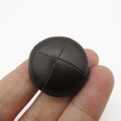 Leather Covered Button - 4418