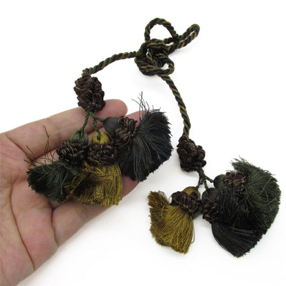 Cord with Triple Tassel at Each End - 72cm - 9679