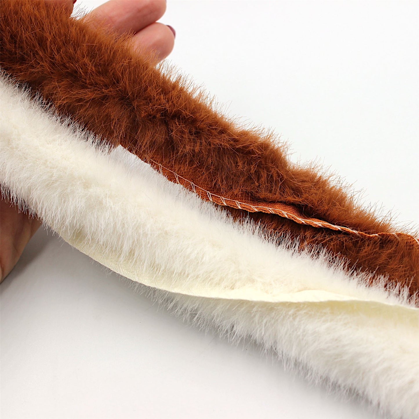 Faux Mink Fur Piping 25mm 5508