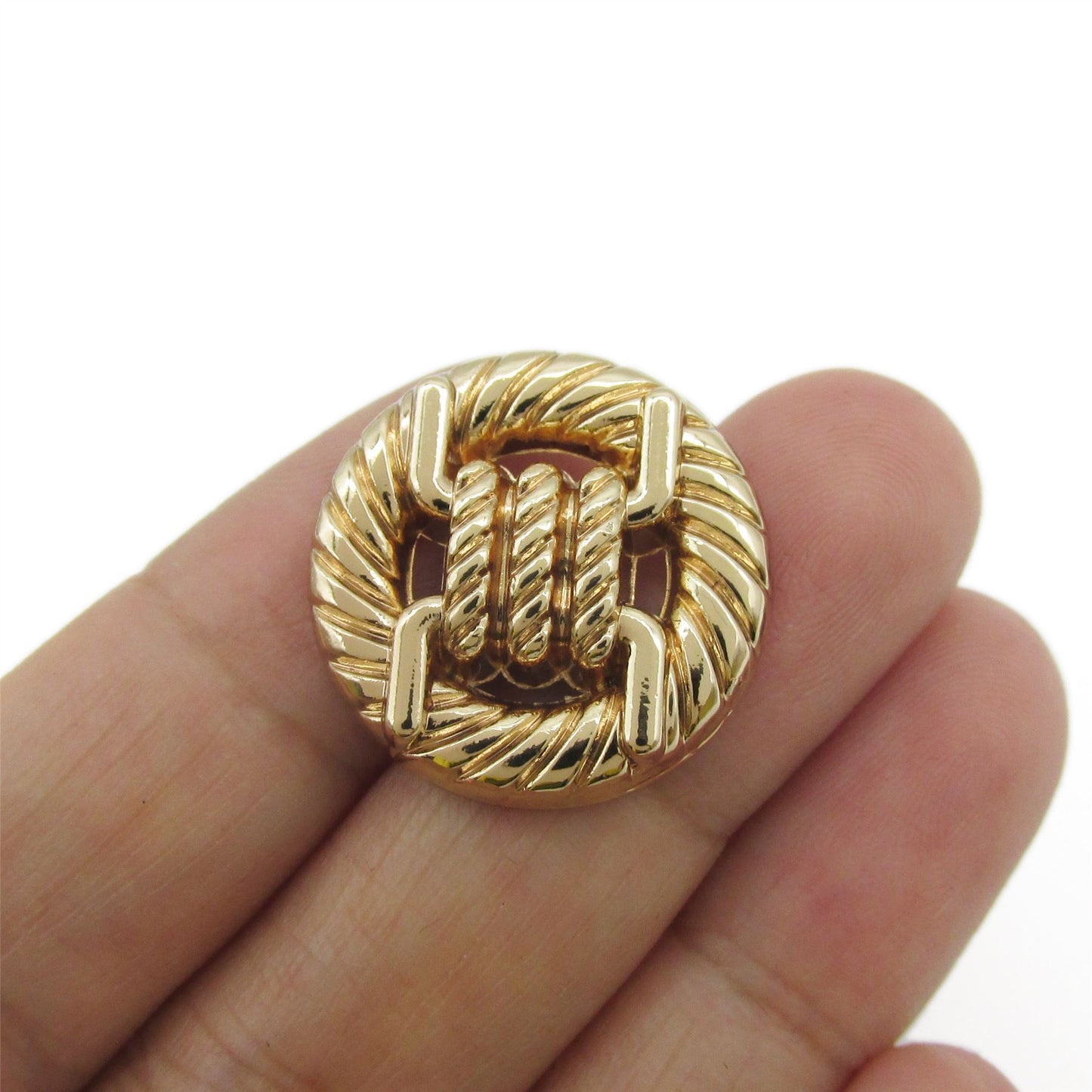 Rope Style Button - 6563