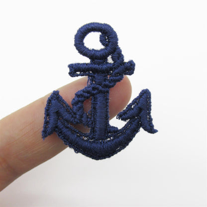 Iron On Ships Anchor Motif 36mm x 32mm 5363