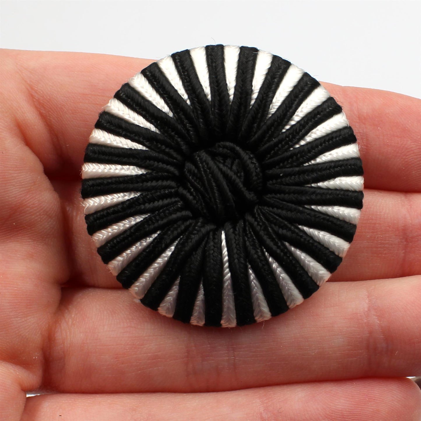 Passementerie Button with Centre Knot - 4357