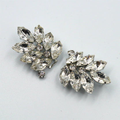 Diamante Clasp - Clear - 6.5x2.5cm - 7032