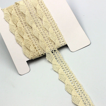 Single Scalloped Edge Lace 18mm 9233