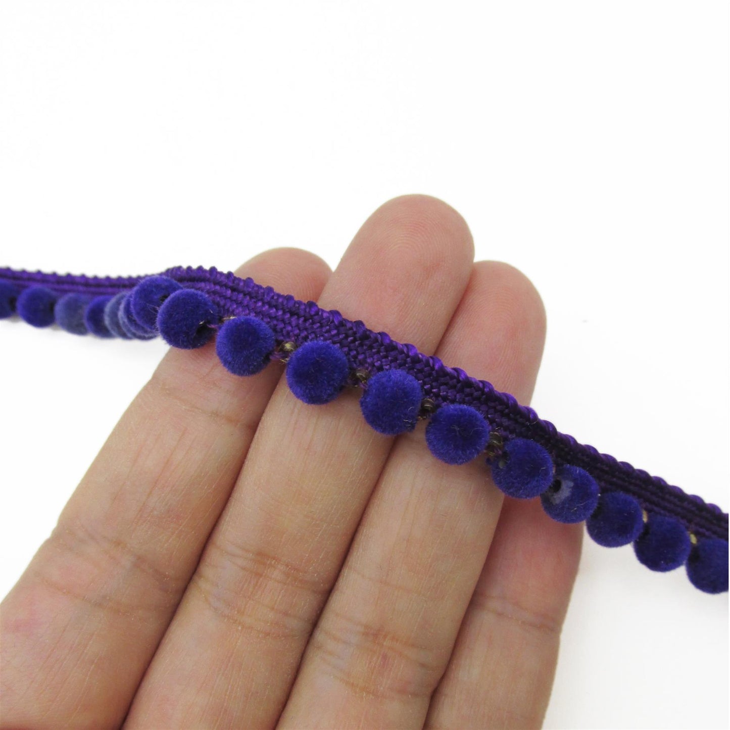 Small Pom-Pom Braid - by the metre - 6mm - 9724