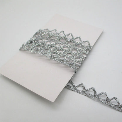 Open Metallic Lace 10mm 6332