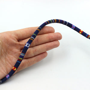 Aztec-Inspired Patterned Cord 8mm 9853