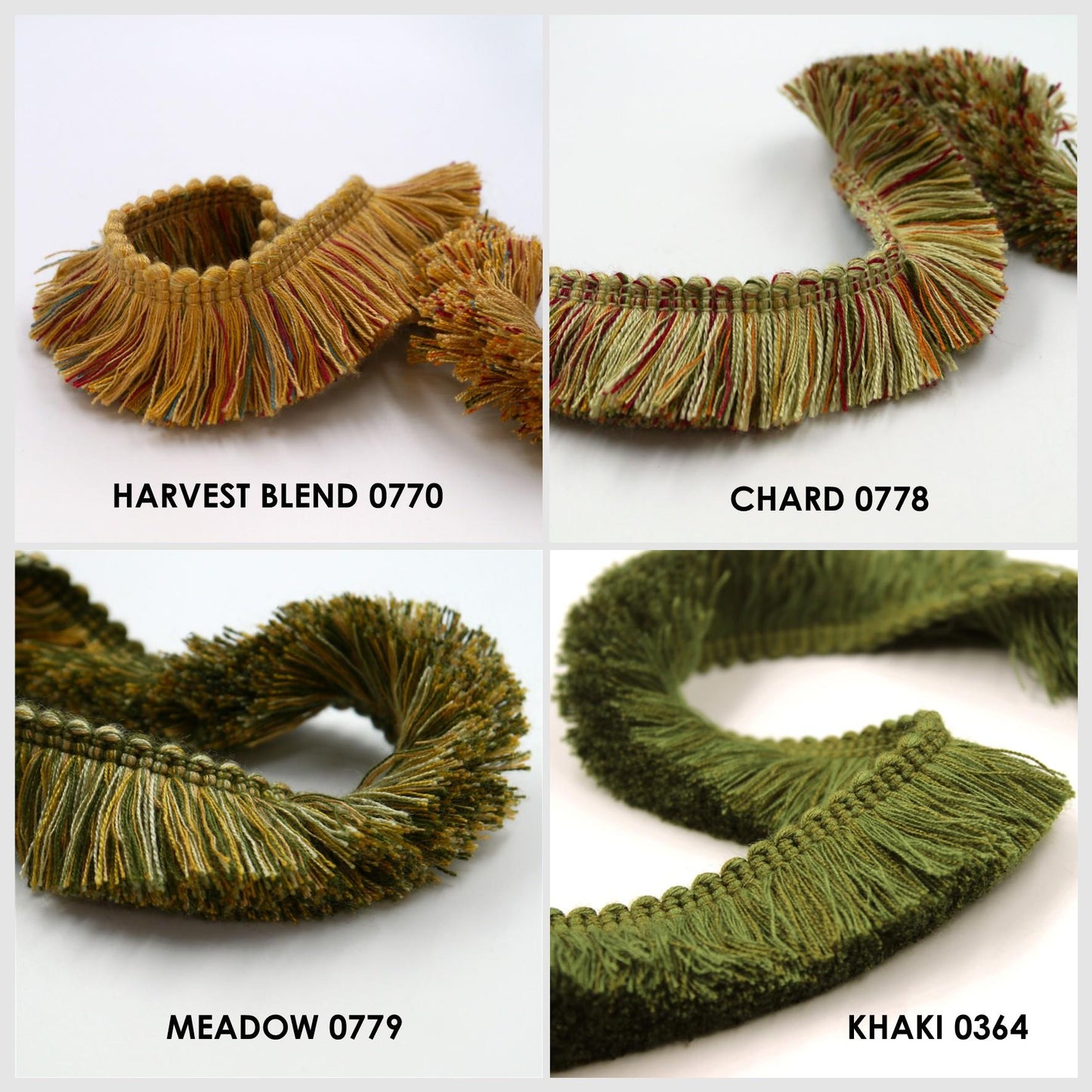 Viscose Brush Fringe 30mm 6517