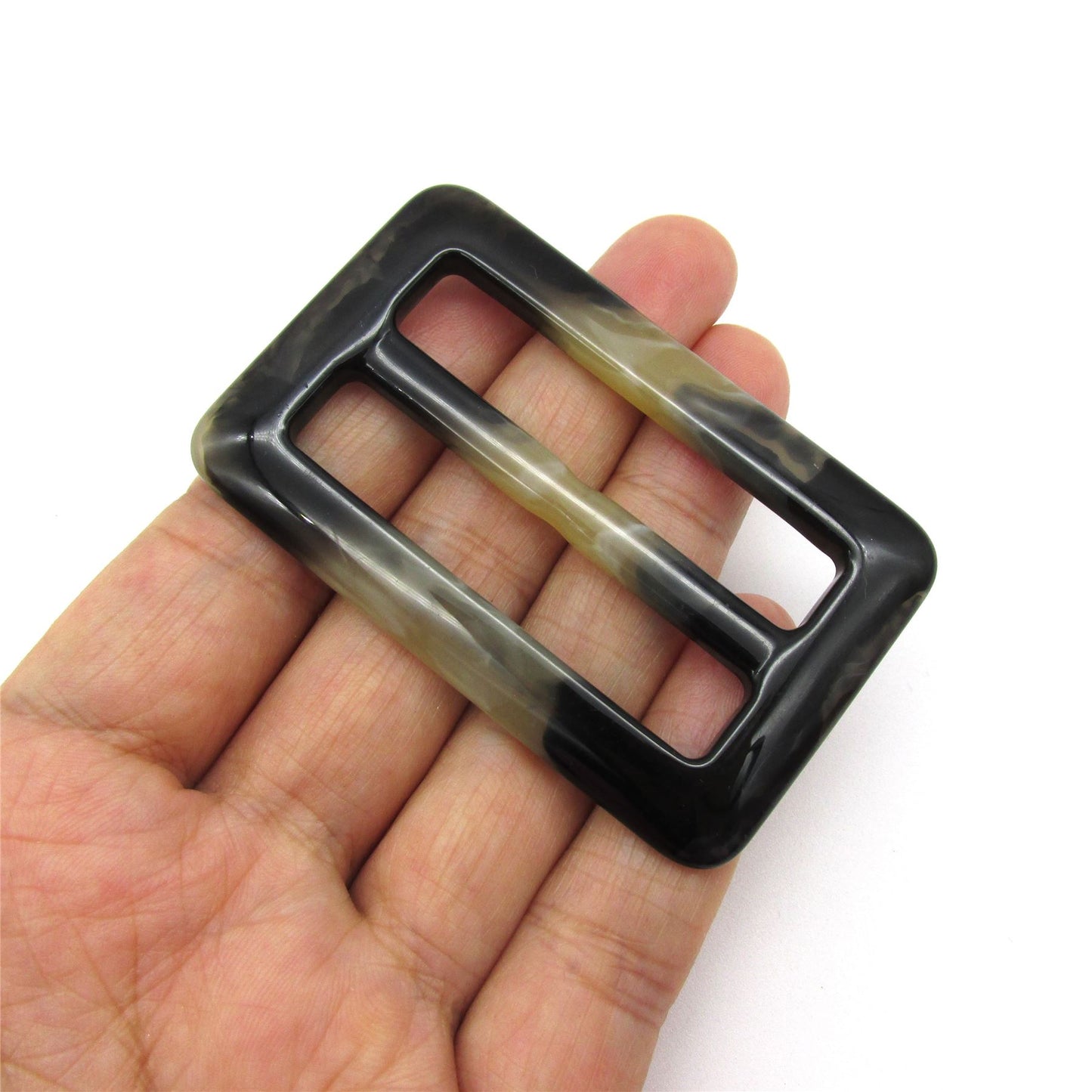 Faux Horn Resin Buckle - 6109